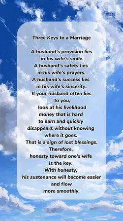 3 keys to a marriage