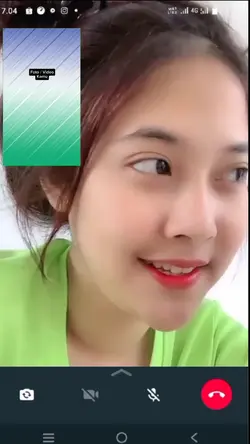 Vc bareng Ayang