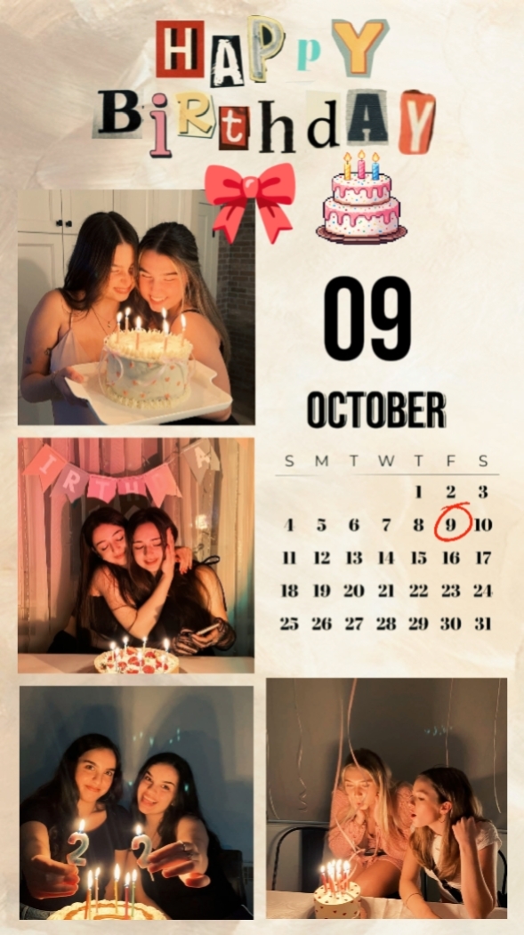 Aniversário 9 de outubro 