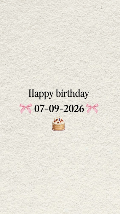 HBD FILHO 7 DE SETEMBRO 