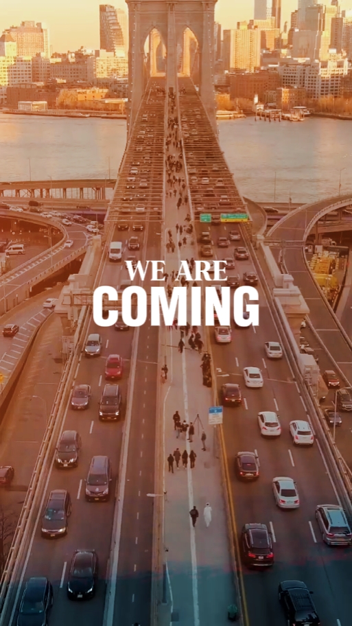 we are coming 