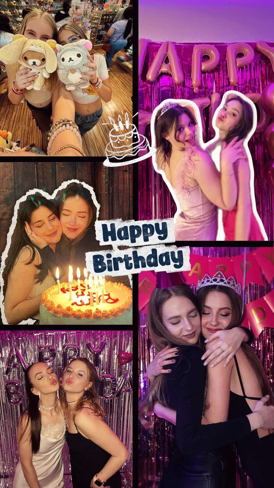 Aniversário minhas meninas