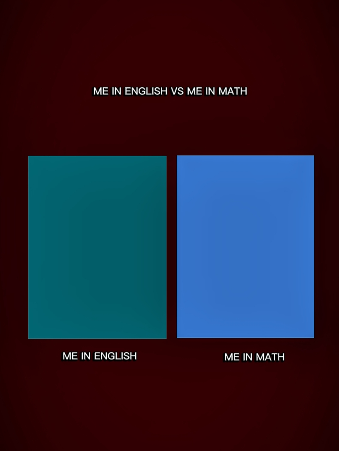 Bahasa Inggris vs. Matematika 