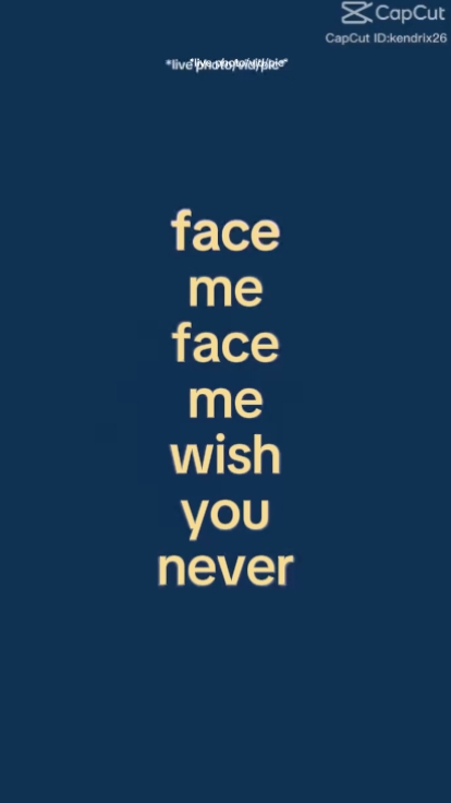 fais-moi face
