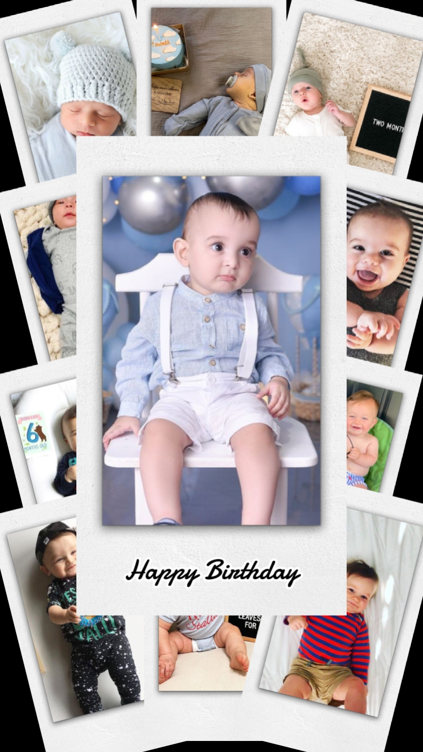bebek doğum günü 1 yıl