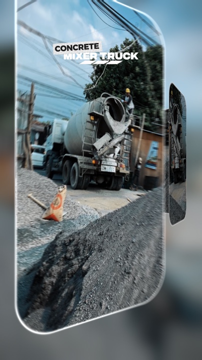 Concrete mixer truck