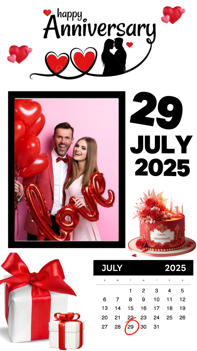Anniversary 29 july