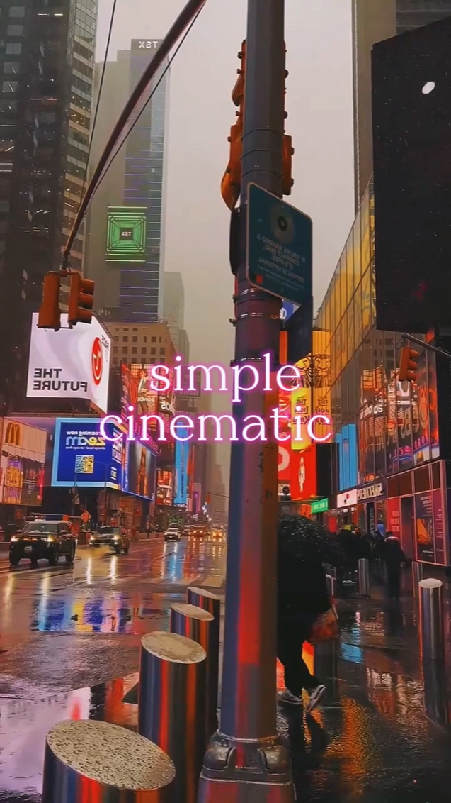 simple cinematic 