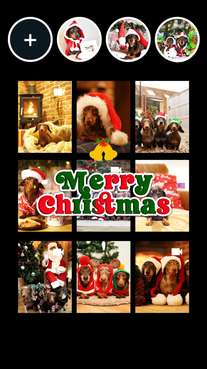 Colagem de natal