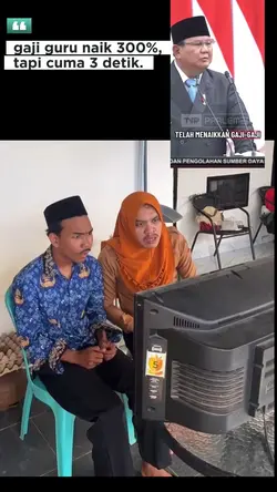 gaji naik cuma 3deti