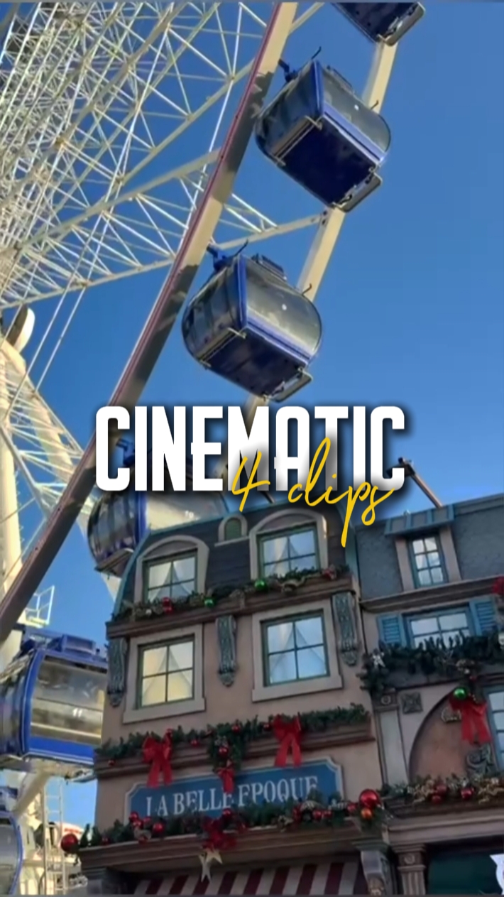 4 clips cinematic 