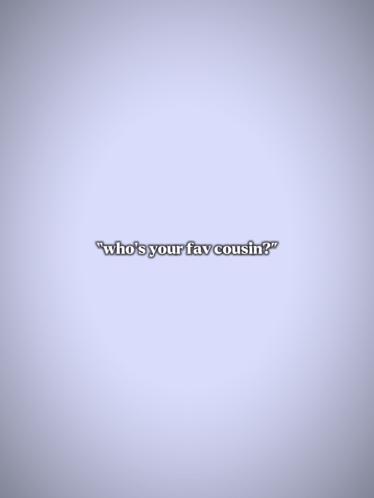 sepupu favorit