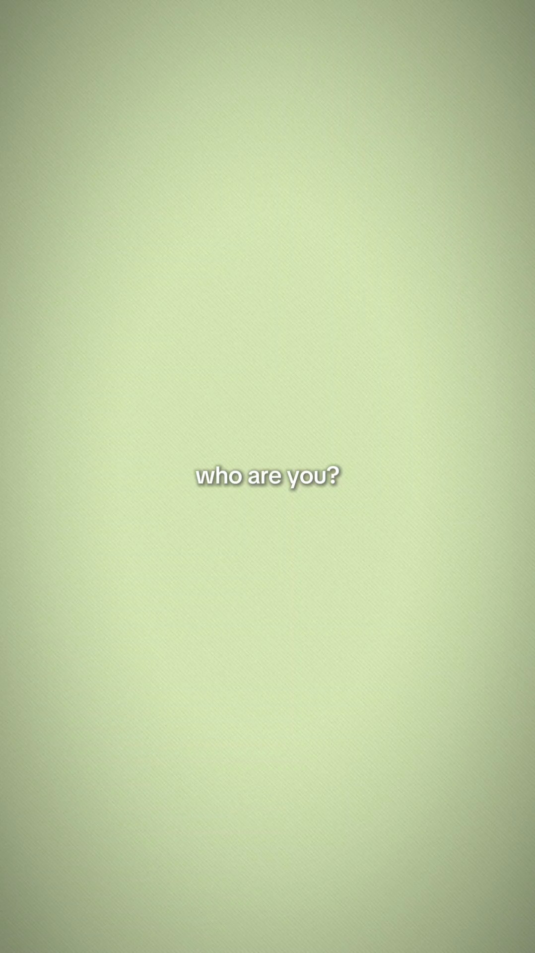 who are you
