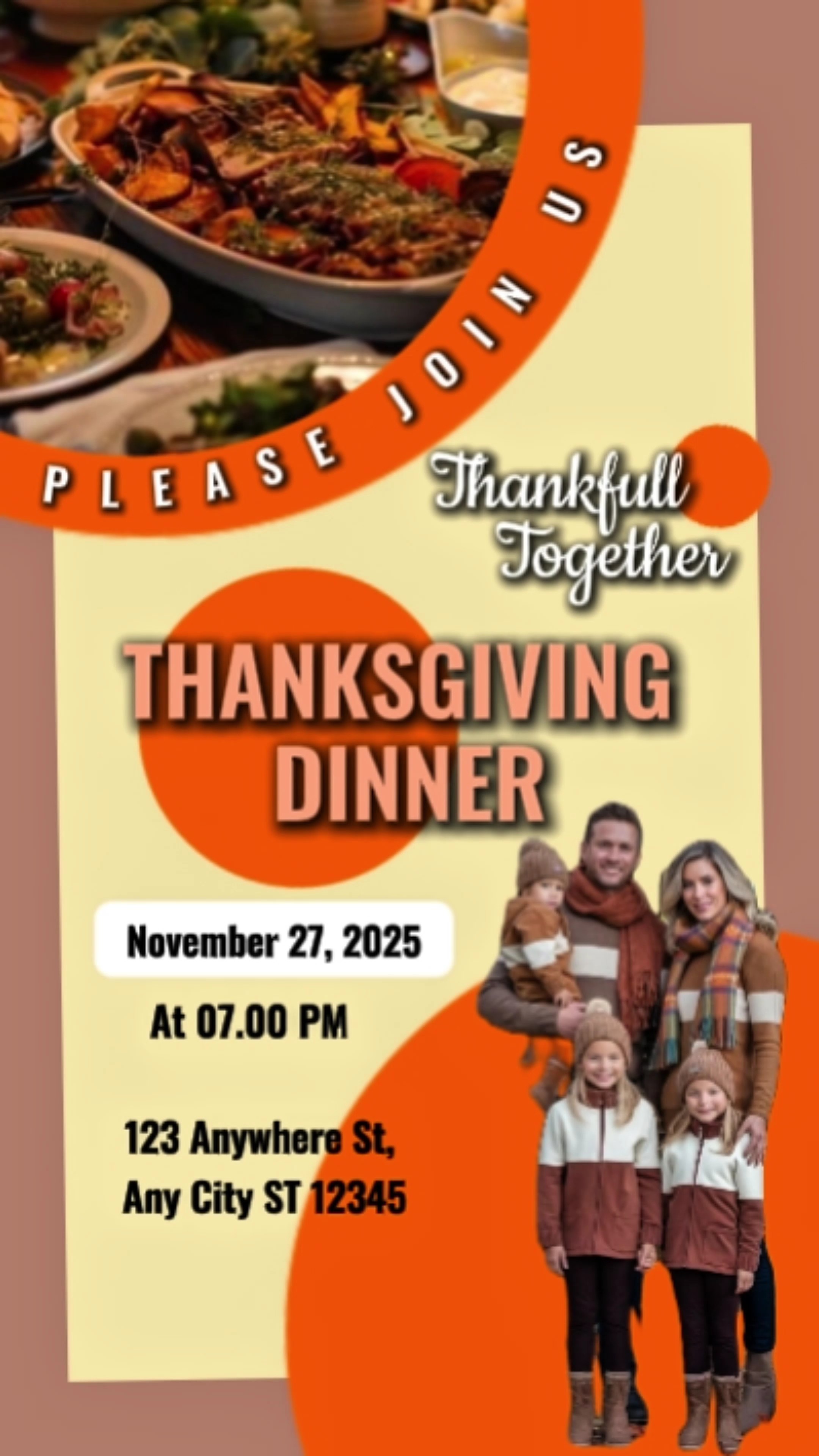 Invitación a cenar 