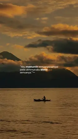 Aku maklumin semuany