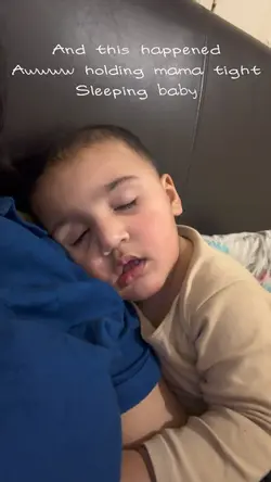Baby tired sleepy 