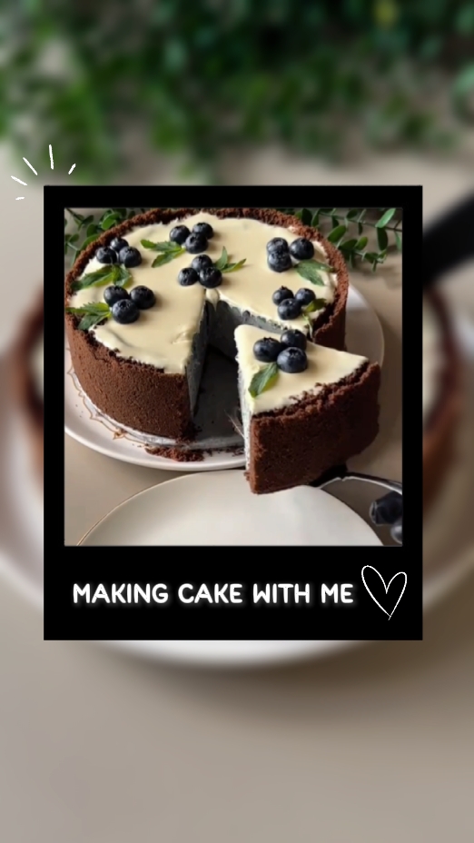 making cake 