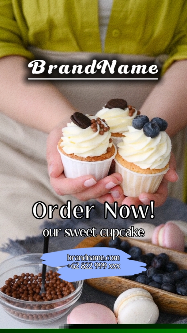 Promoción de pasteles