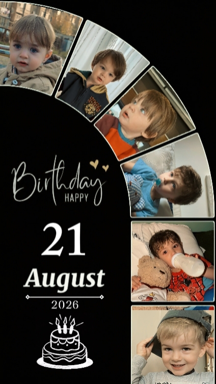 HBD SON 21 AUGUST