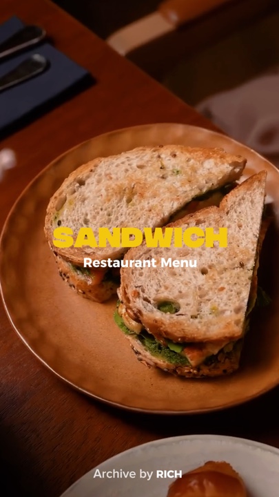 Sándwich menú