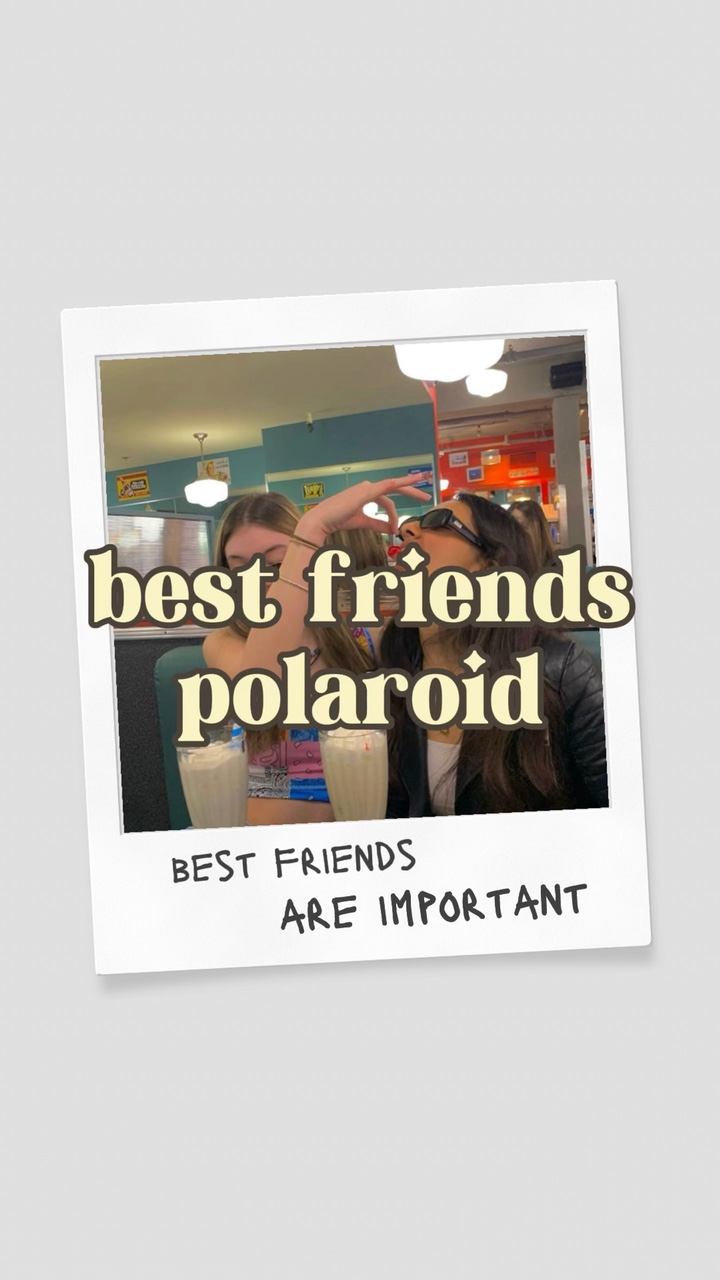 bestfriends Polaroid