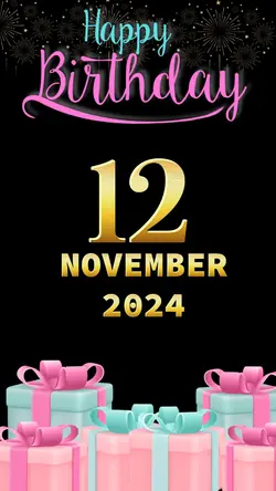 Hbd 12 November 2024