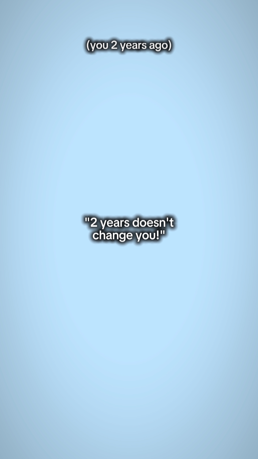 2 ans ne changent pas