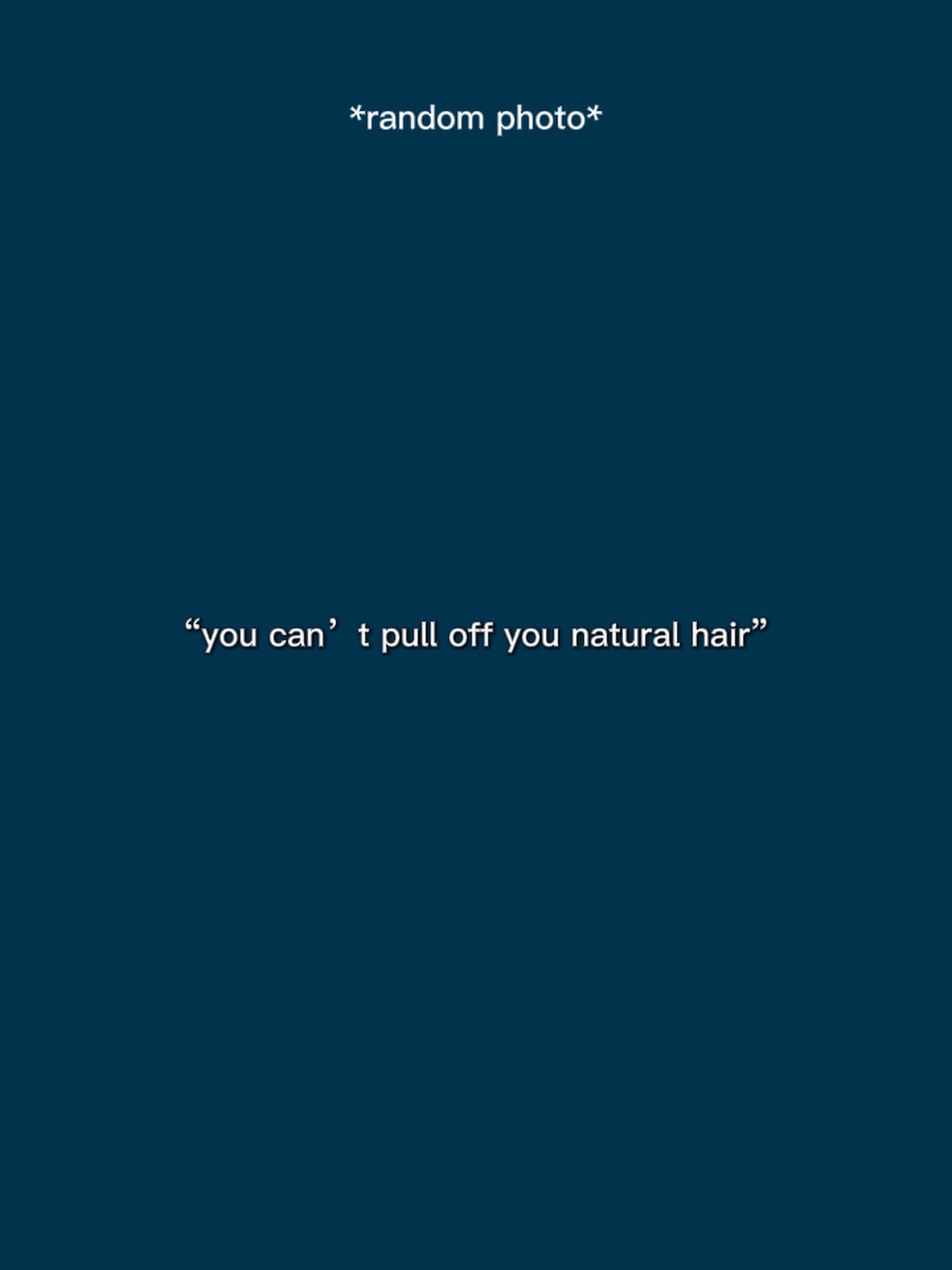cheveux naturels