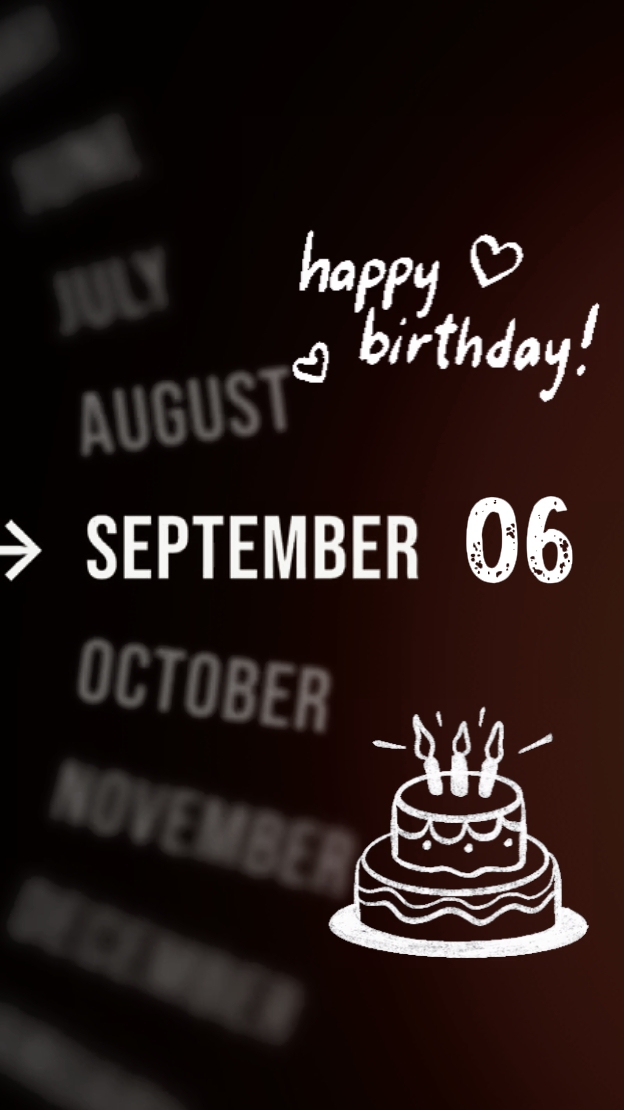 HBD 06 de setembro