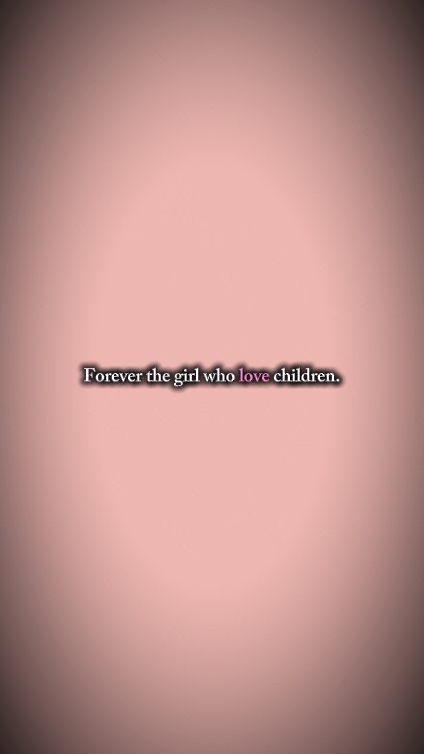 filles qui aiment les enfants