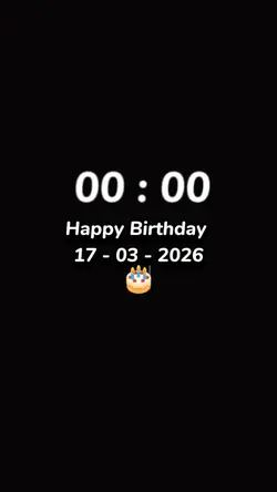 HBD 17 MARCH 2026