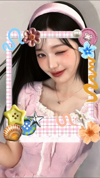 bingkai lucu.