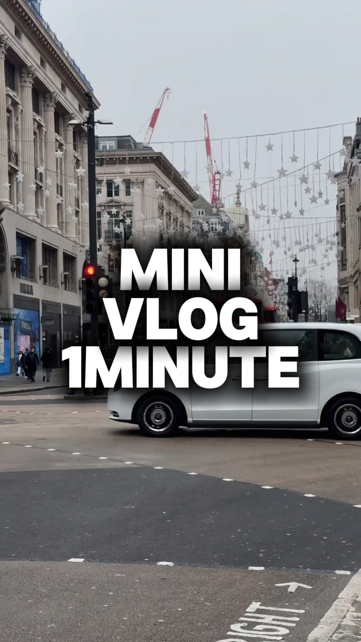 Vlog de 1 minuto 