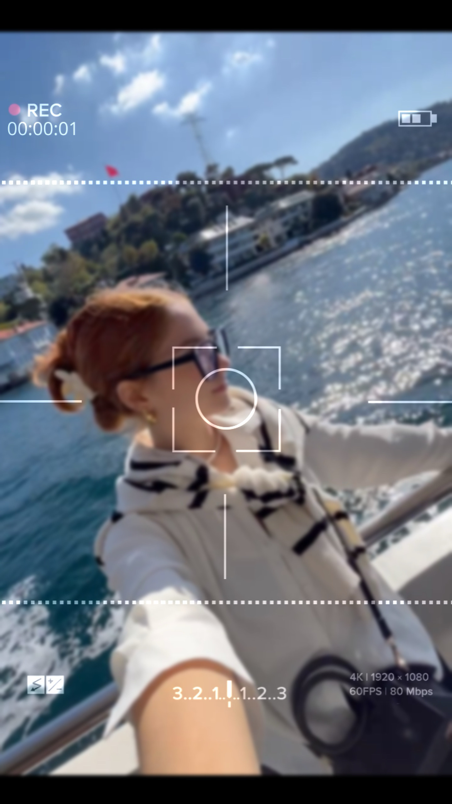 Selfie video short 