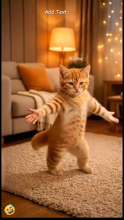 Gato De Baile Divertido