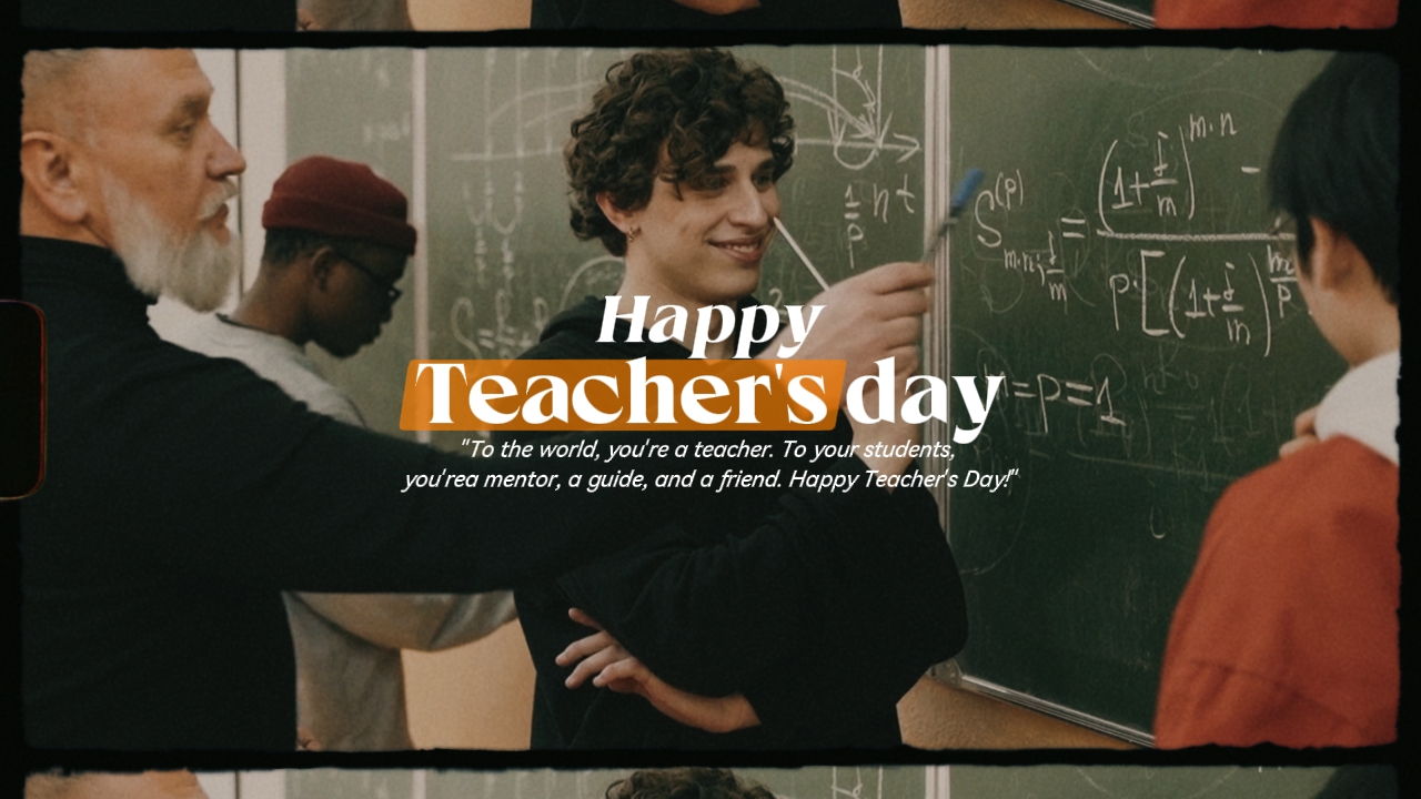 HAPPY TEACHER'S DAY