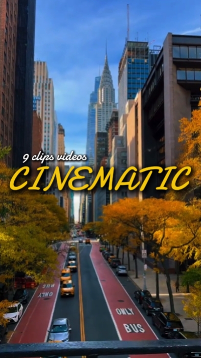 9 clips de videos 