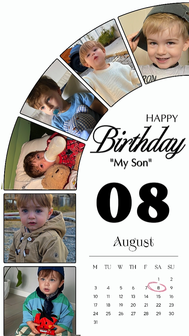 HBD MY SON
