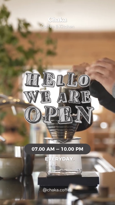 Hola, Estamos Abiertos