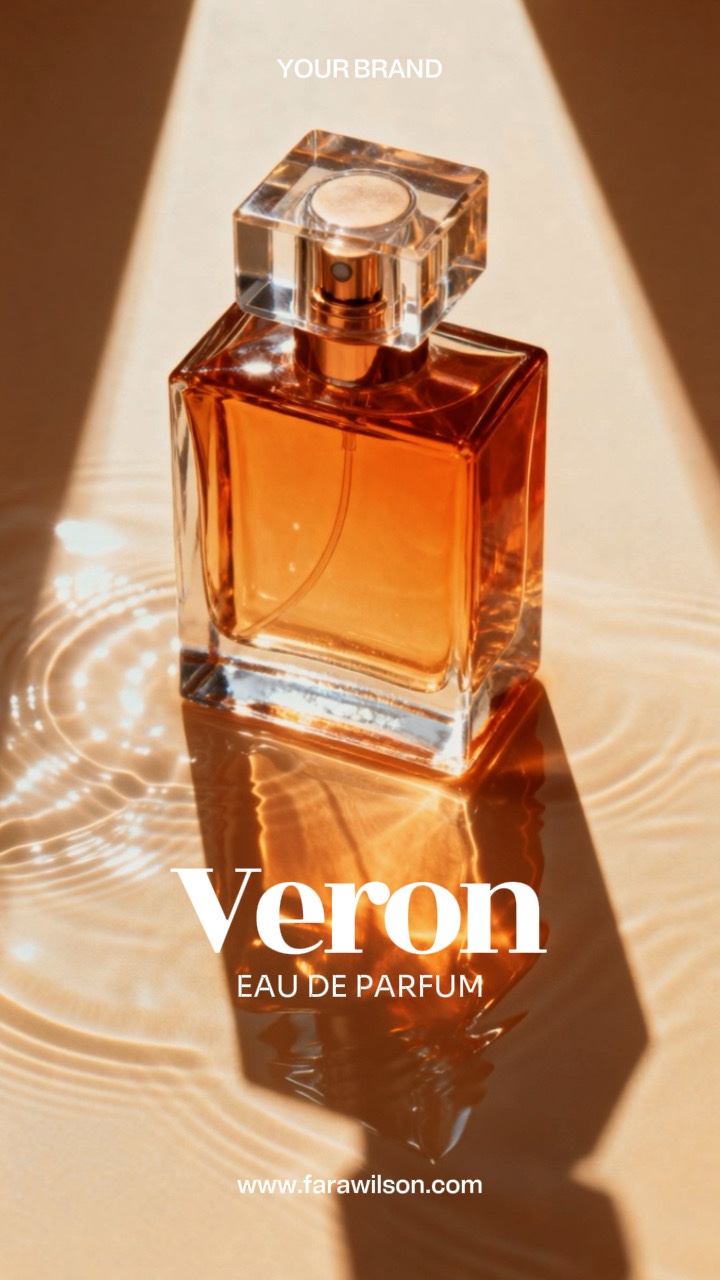 Anúncios de perfumes elegantes