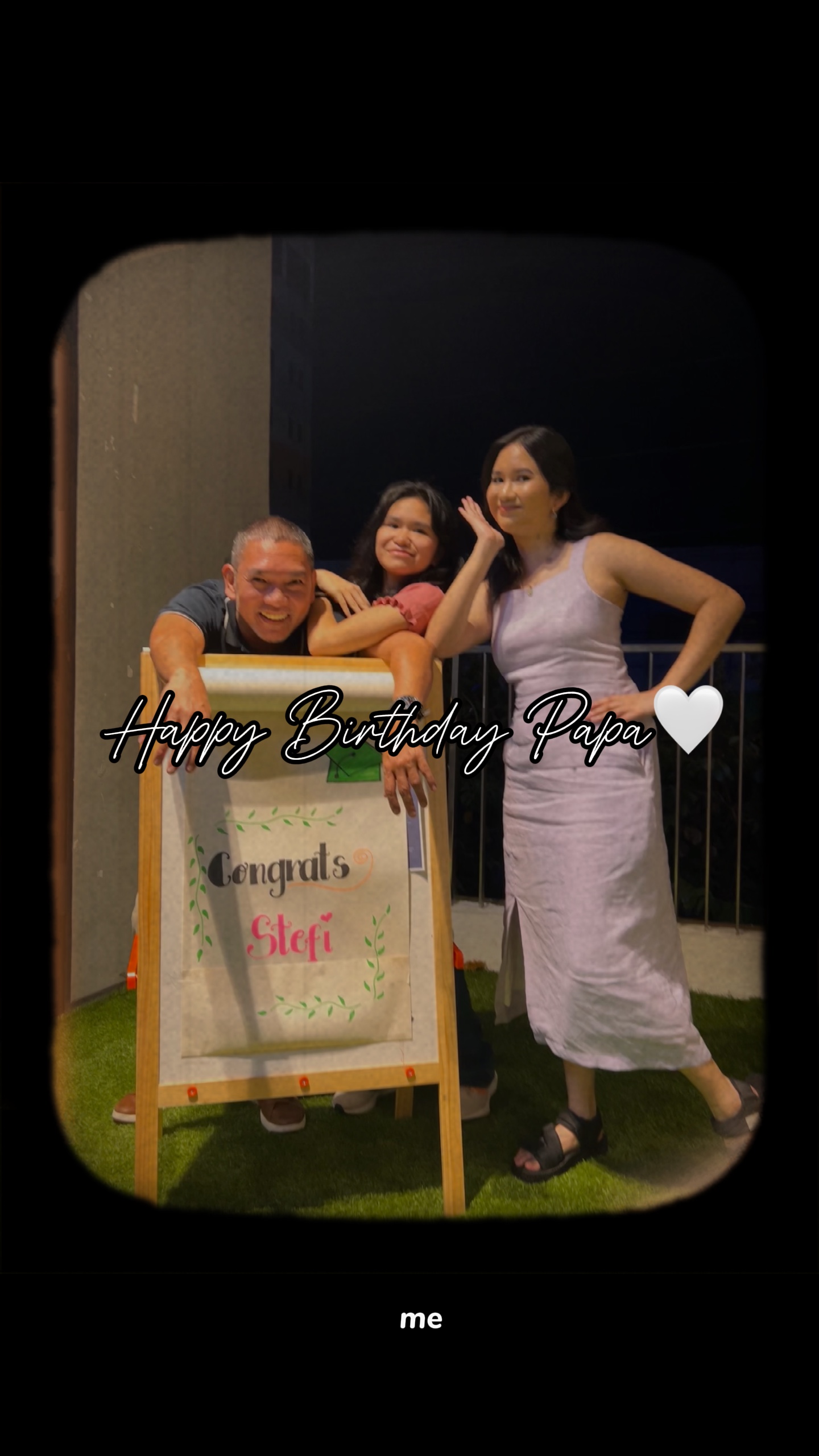Selamat ulang tahun Papa