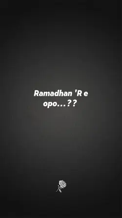 Ramadhan R e opo