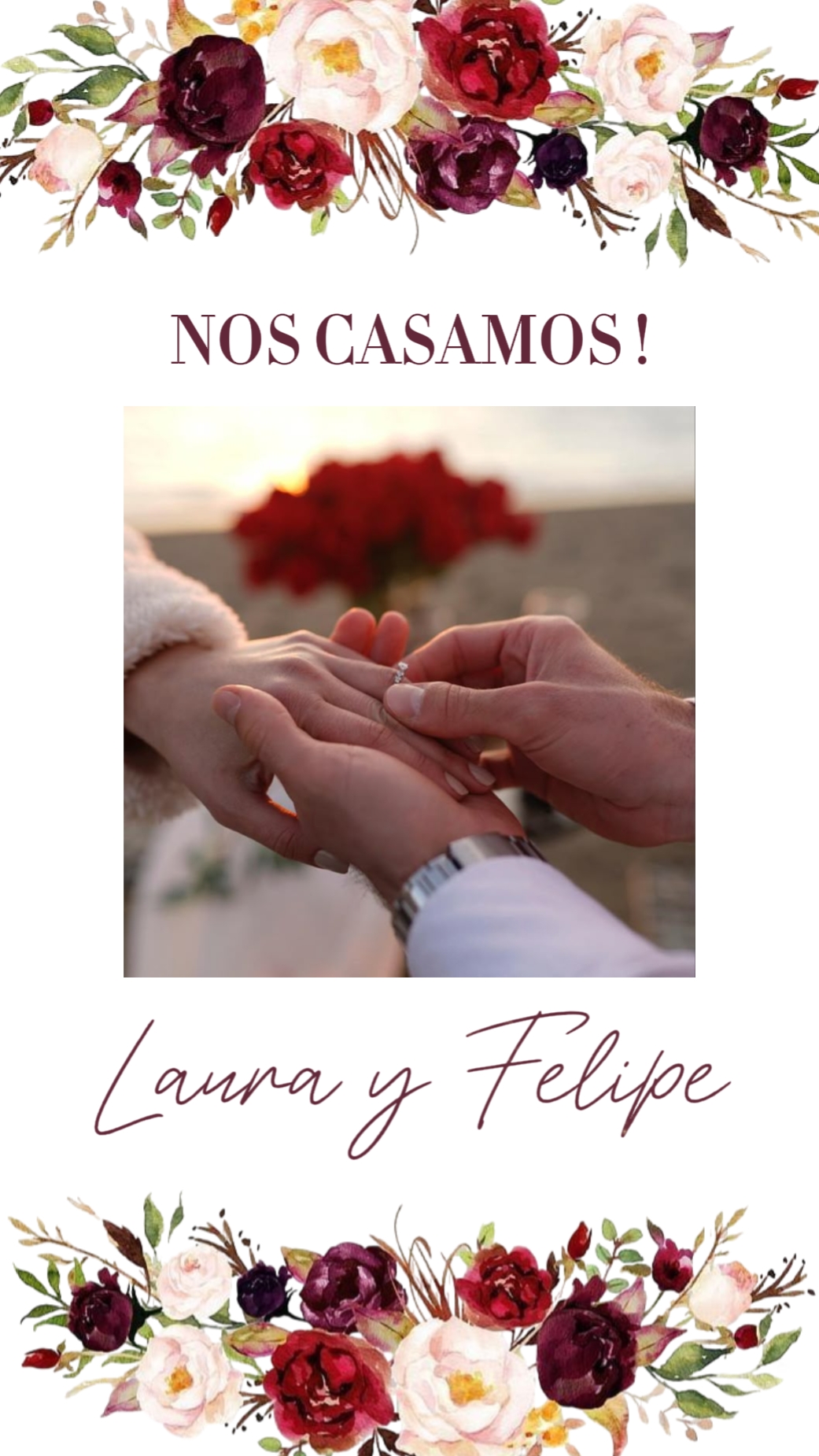 Convite de boda