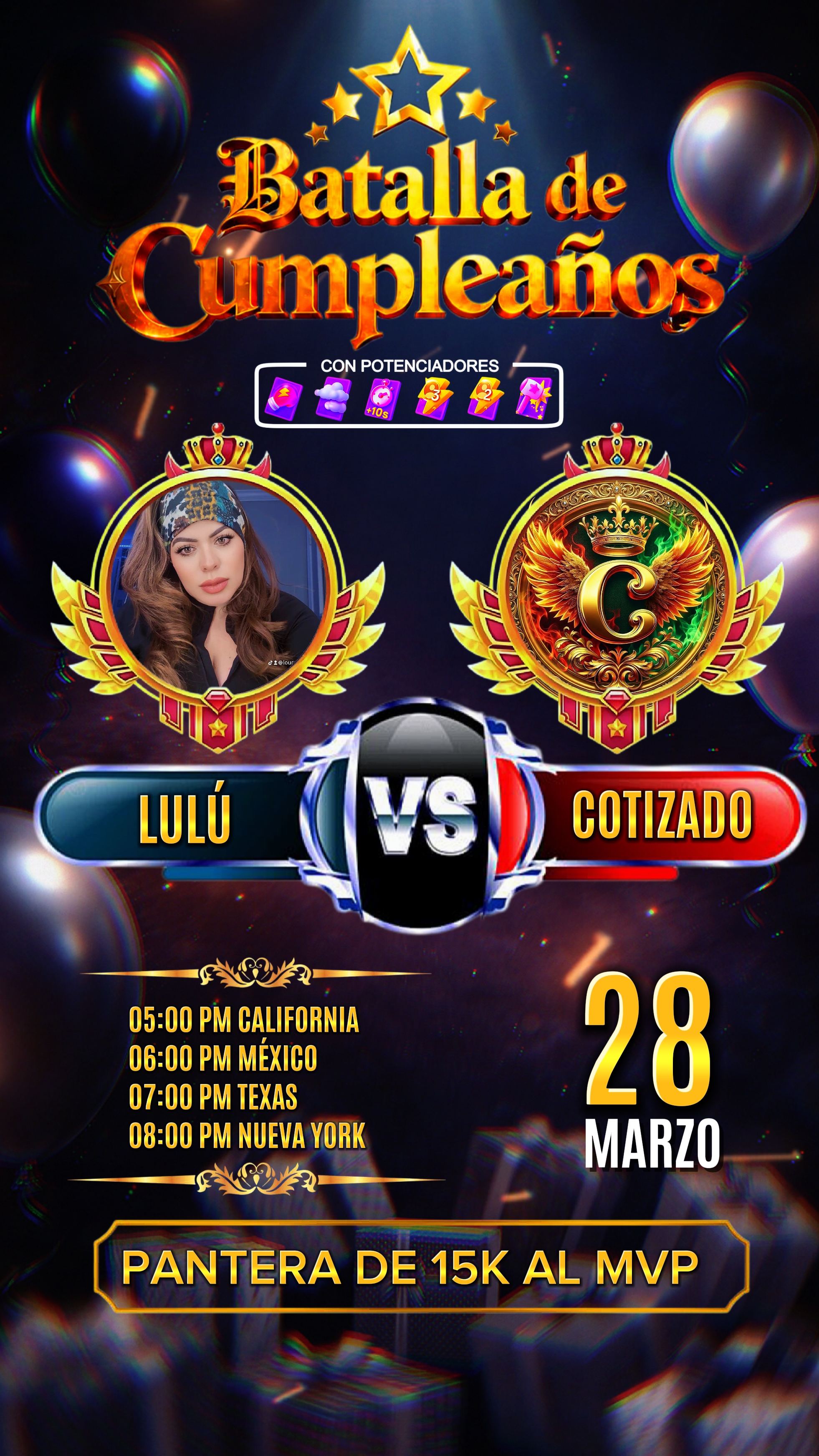 BATALLA DE CUMPLEAÑO