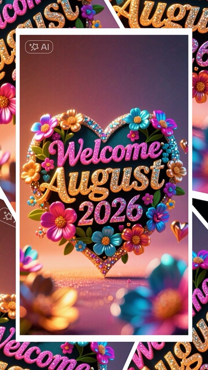 Welcome August 2026
