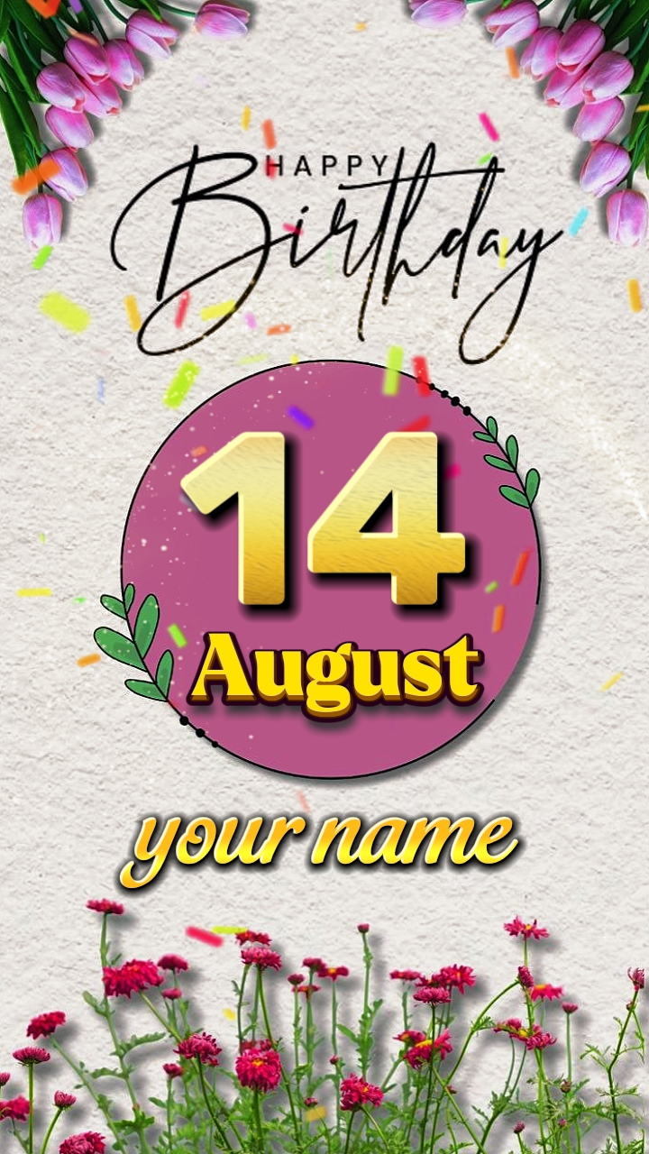 HBD 14 Agustus 2026