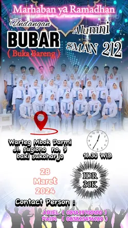 Undangan bukber