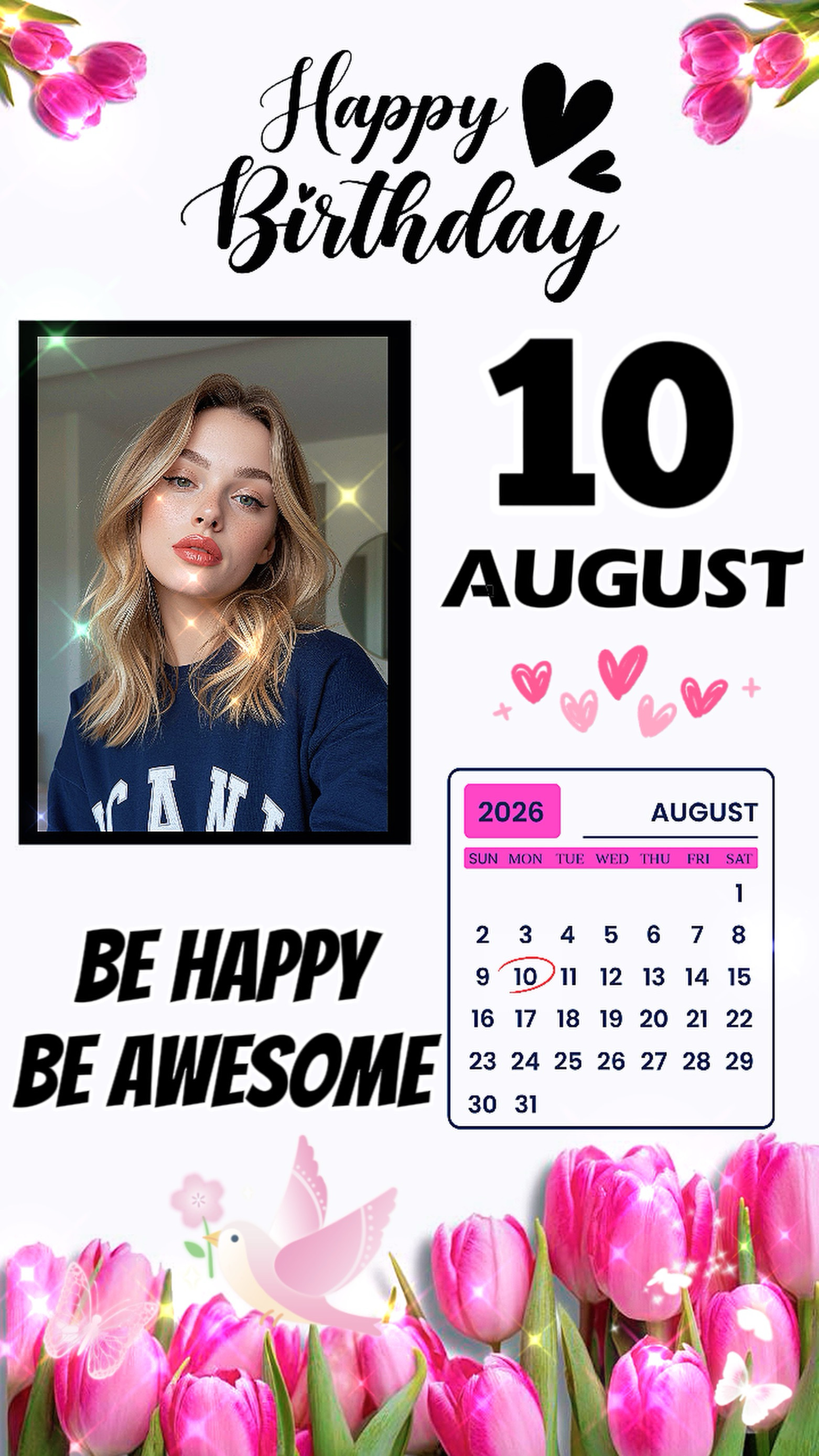10 August birthday 