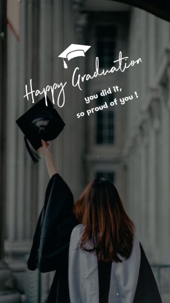 Feliz graduación