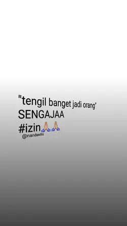 tengil banget jadi